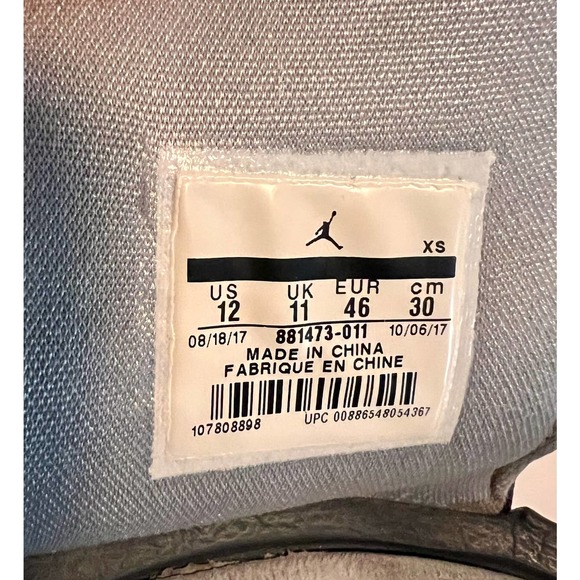 Nike Air Jordan Hydro 6 Men's Size 12 Slides - Picture 3 of 5